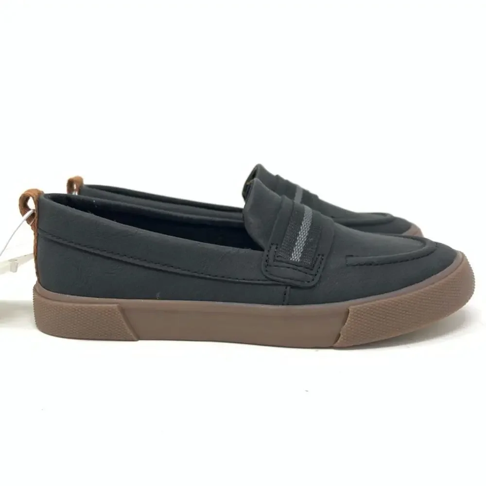 Cat & Jack Boys Loafers Gray Size‎ 13 Liam Charcoal NWT